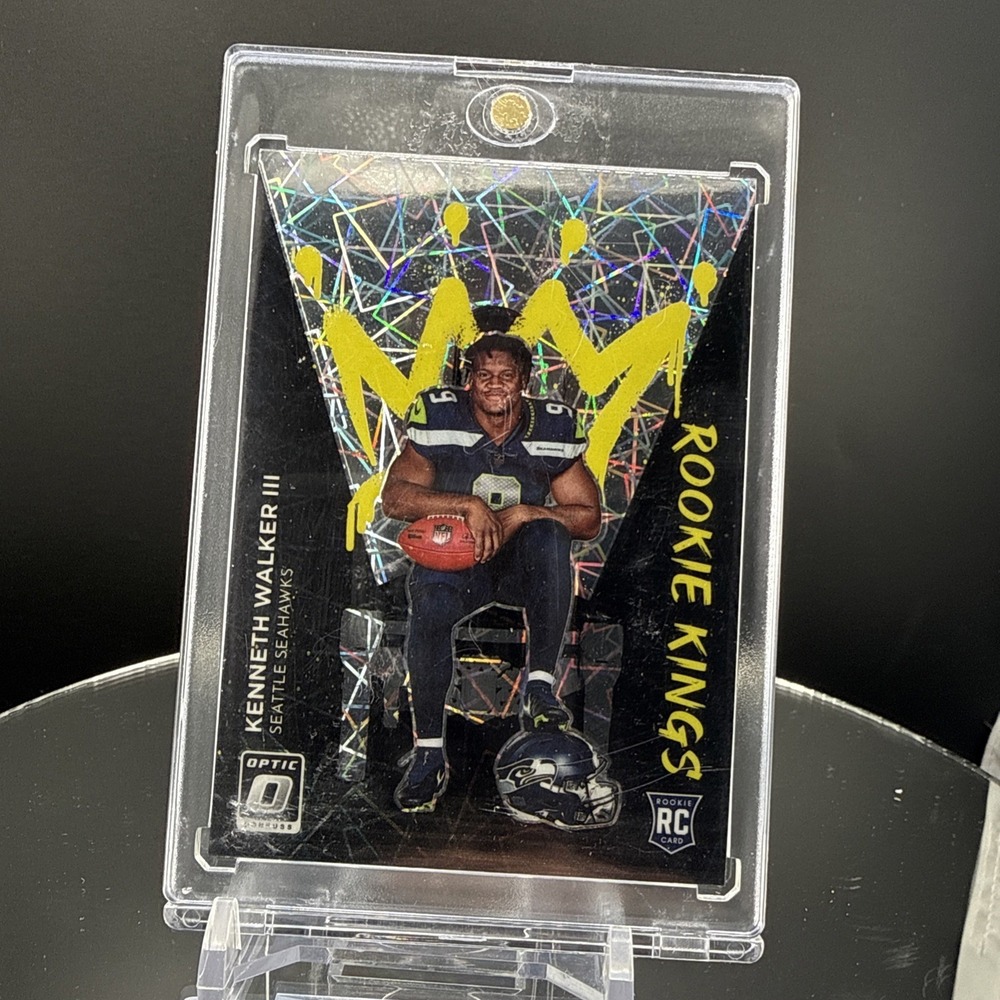 Panini 2022 Donruss Optic Rookie Kings Prizm Kenneth Walker III Seahawks #RK-18